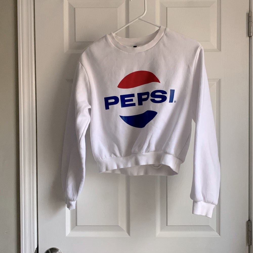 Small White Pepsi Sweatshirt